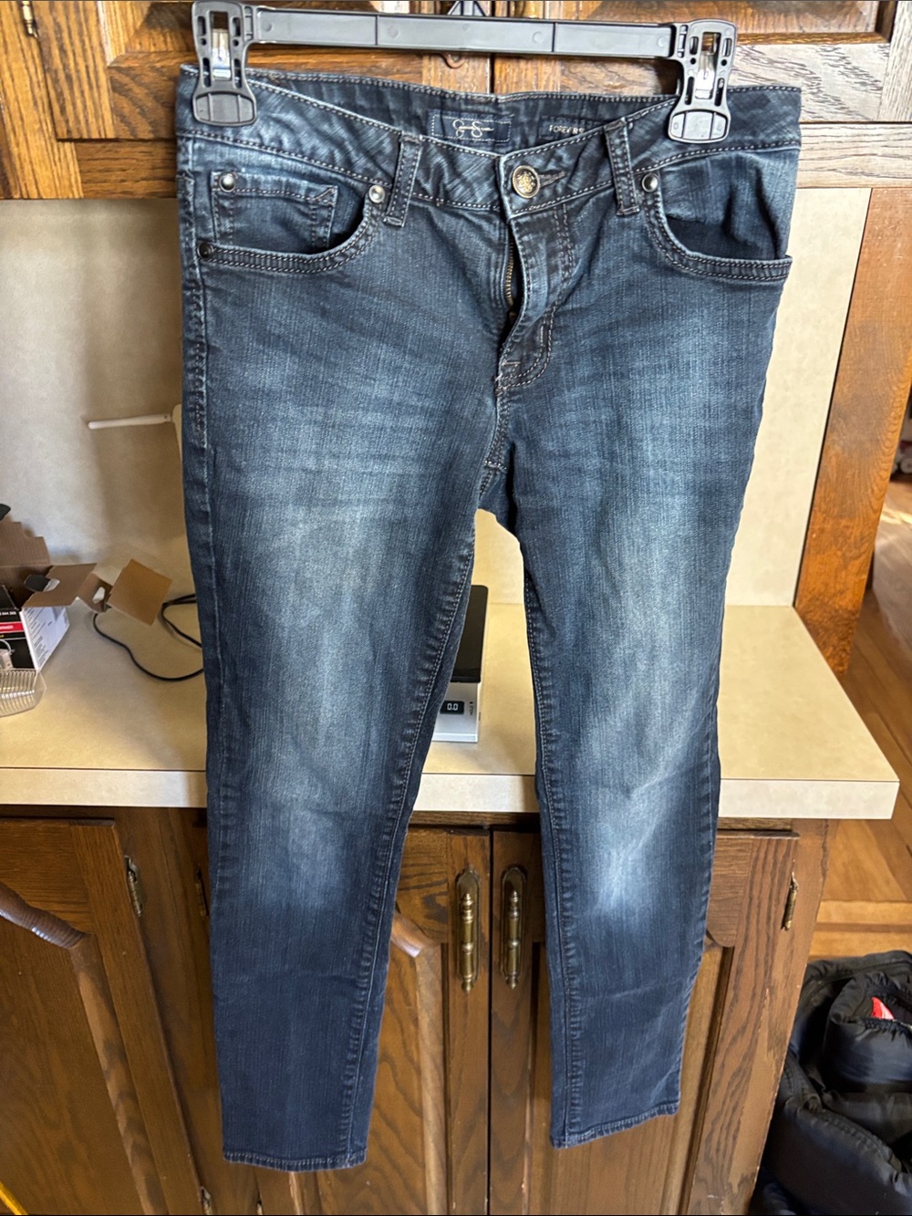 Vintage 2012 Jessica Simpson Forever Skinny Jeans Medium Wash Blue Size 29